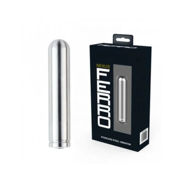 Nexus Ferro Stainless Steel Rechargeable Waterproof 6 Speed Bullet