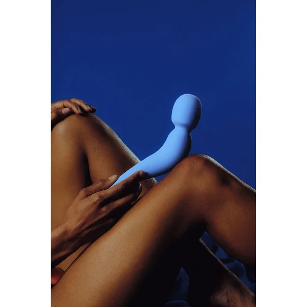Dame Com Wand Massager - Periwinkle
