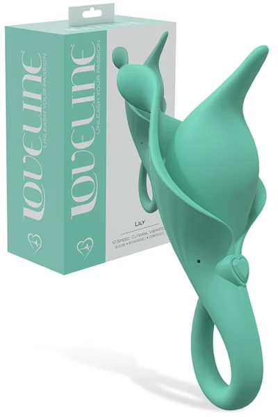 Shots Toys Lily 4.7" Flower Shaped Flickering Clitoral Vibrator