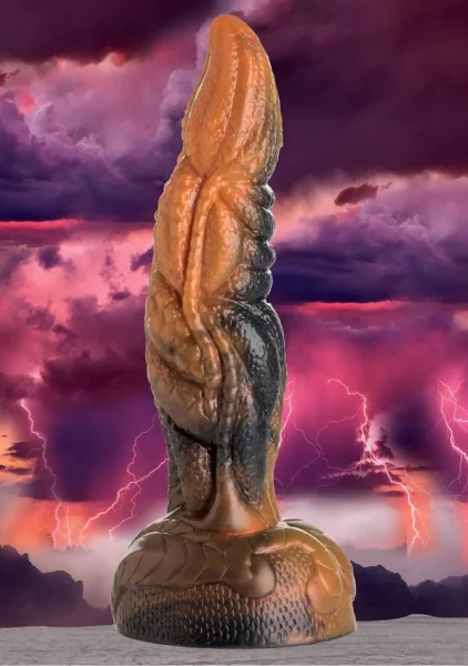 Creature Cocks - Ravager Rippled Tentacle Silicone Dildo