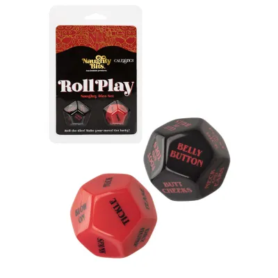 California Exotic Naughty Bits Roll Play Naughty Dice Set 2 pce