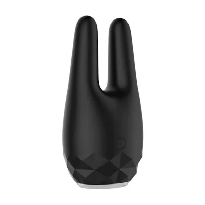 Diamonds The Countess Mini Rabbit Ears Massager Black
