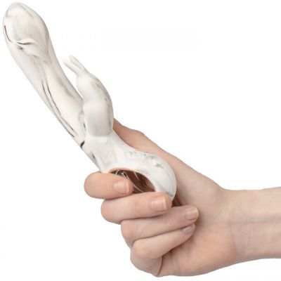 Bondara Bright Marble Effect 16 Function Rabbit Vibrator