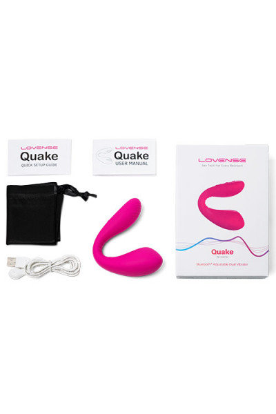 Lovense Quake Adjustable Dual Stimulation Vibrator