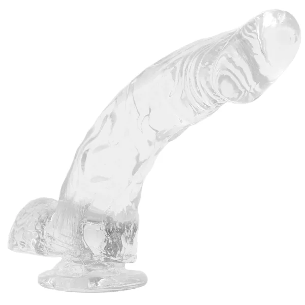 King Cock Clear 7.5'' Cock with Balls