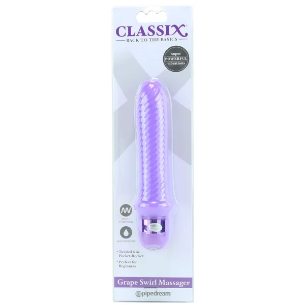 Grape Swirl Massager