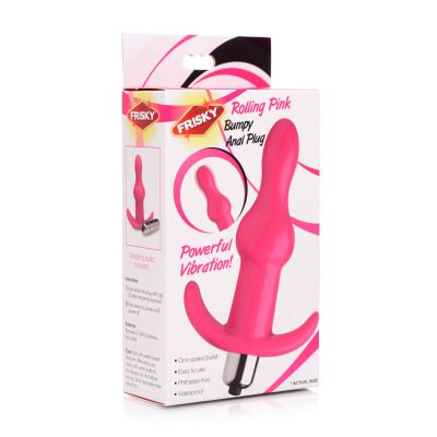 Bumpy Vibrating Butt Plug