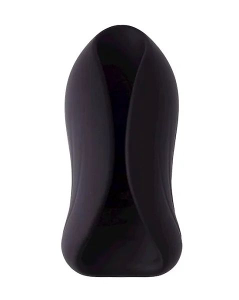 Share Satisfaction Jeron Vibrating Stroker - Black - 5.7 Inch