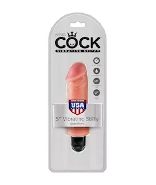 King Cock 5 In Vibrating Stiffy - 5 Inch — image 6 of 7