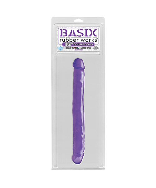 Pipedream Basix Rubber Works - 12" Double Dong — image 6 of 8