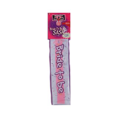 Bride To Be Sash With Flashing Lights