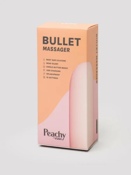 Vush Peachy Rechargeable Silicone Bullet Massager