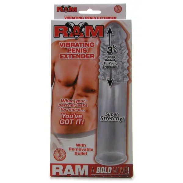Ram vibrating penis extender