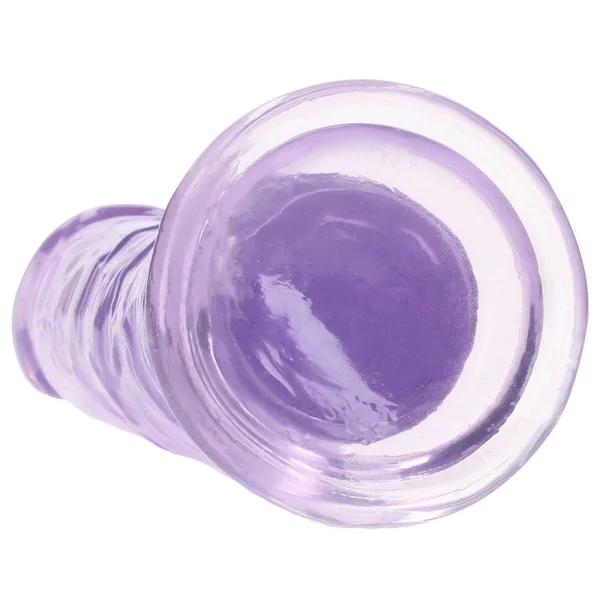RealRock Crystal Clear Jelly 6 Inch Dildo