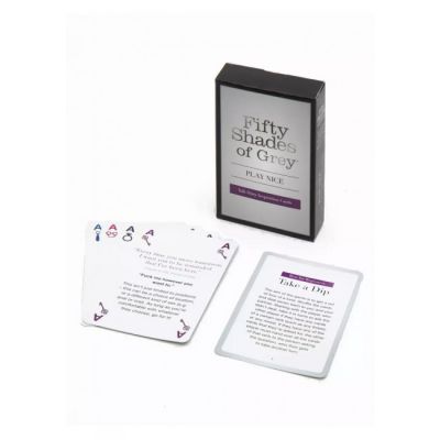 Fifty Shades of Grey Play Nice Dirty Talk Inspiration Cards