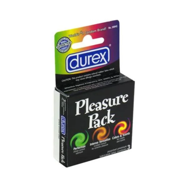 Durex Pleasure Pack 3 Pack Condoms — image 5 of 5