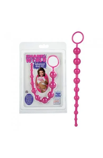 Shanes World Advanced Anal 101 Beads Pink