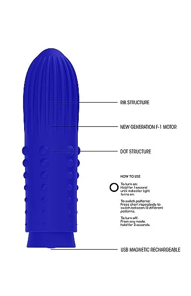 Shots Elegance Lush Bullet Black Vibrator