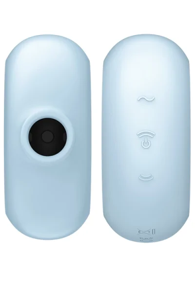 Satisfyer Pro To Go 3 - 3.4" Travel Clitoral Stimulator with Air Pulse Tech & Vibration