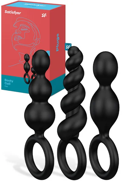 Satisfyer Booty Call Butt Plug Set (3 Pce) — image 13 of 18