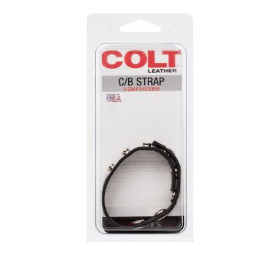 5 Snap Leather Cock Ring