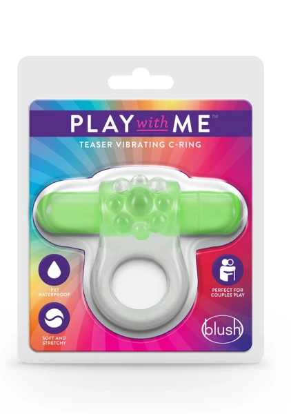 Play With Me Teaser Vibrating C-Ring