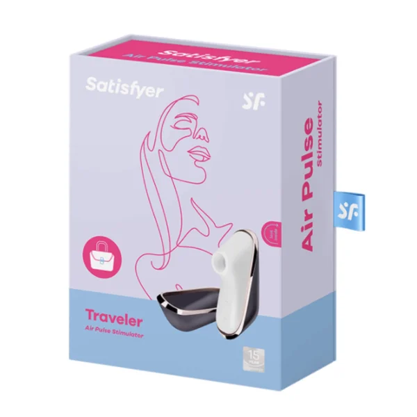 Quiet & Discreet Traveler Air Pulse Clit Stimulator
