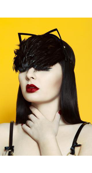 Caviar Kitten Mask by Fräulein Kink