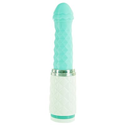 Feisty Thrusting Massager Teal