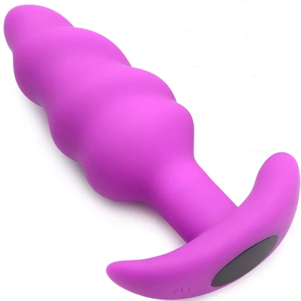 Bang! Vibrating Swirl Butt Plug With Wireless Remote