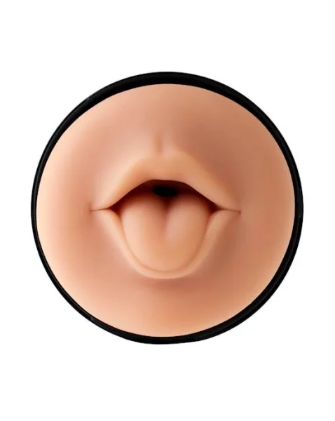 Nood Mouth Masturbator In Casing - 8.5 Inch