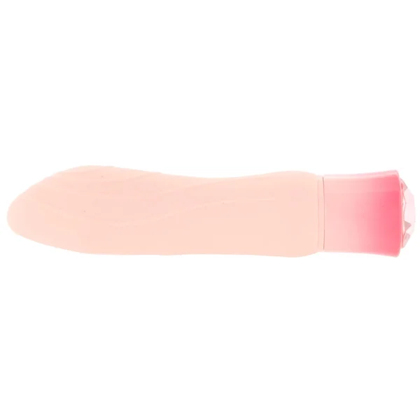 Oh My Gem Elegant Rechargeable Waterproof Silicone Warming Vibrator By Blush - Morganite Pink