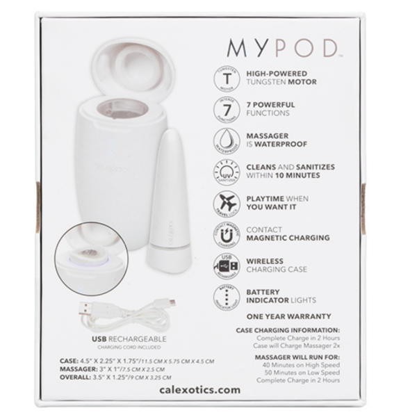 My Pod Vibrating Bullet with UV Sanitizer