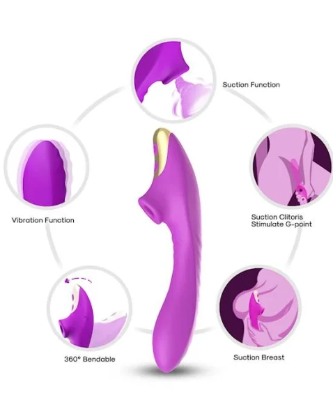 Ellie Suction Vibrator