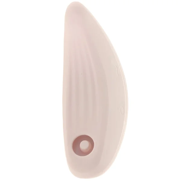 Playboy Pleasure Palm Rechargeable Silicone Tapping Clitoral Vibrator - Pink