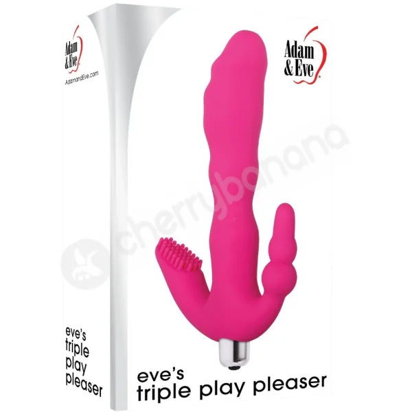 Adam & Eve Eve's Triple Play Pleaser Vibrator