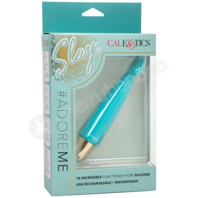 Slay AdoreMe Flexible Tip Clitoral Stimulation Blue Vibrator