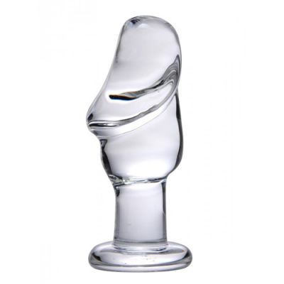 Asvini Glass Butt Plug Transparent