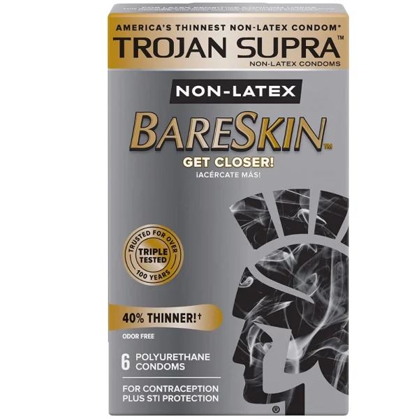 Trojan Non-Latex BareSkin Condoms