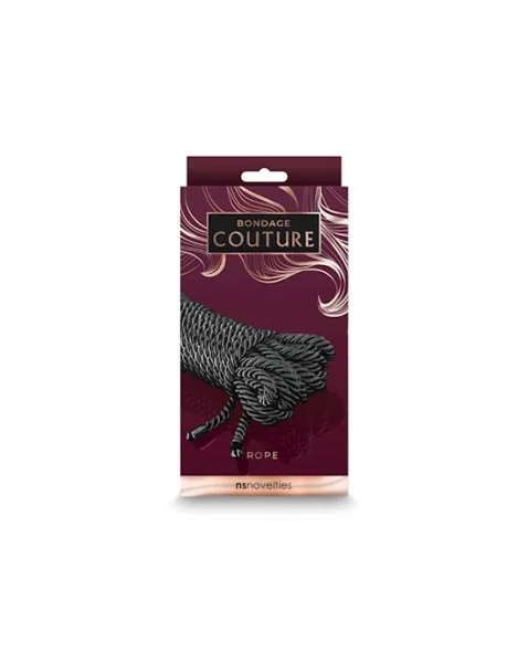 Bondage Couture Rope Black