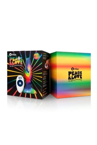 B-Vibe - Rimming Plug Peace & Love Set