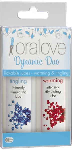 Oralove Dynamic Duo Lickable Lubes - Warming & Tingling — image 5 of 7