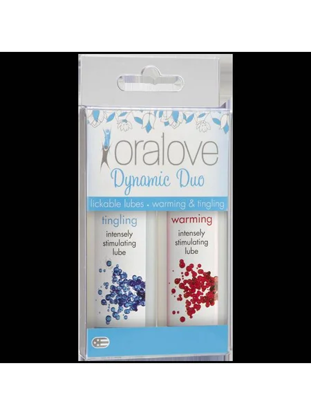 Oralove Dynamic Duo Lickable Lubes - Warming & Tingling — image 7 of 7
