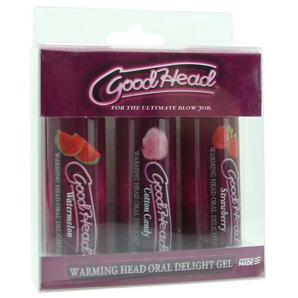 Good Head Warming Head Flavored Oral Sex Delight Gel by Doc Johnson | 3 Pack — image 4 of 5