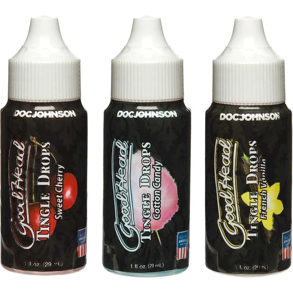 Good Head Blow Job Tingle Drops 3 Pack Set by Doc Johnson — image 2 of 7