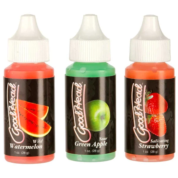 Good Head Blow Job Tingle Drops 3 Pack Set by Doc Johnson — image 4 of 7