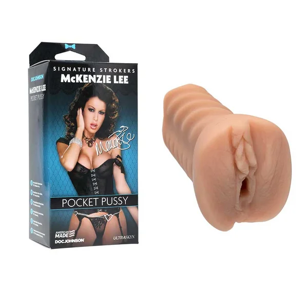 Mckenzie Lee Pocket Pussy | Realistic Signature Stroker by Doc Johnson — image 2 of 5