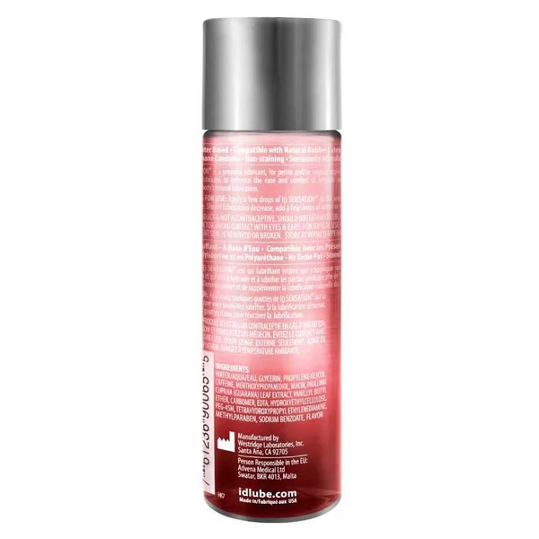 ID Sensation Warming Water Based Sex Lubricant — image 5 of 6