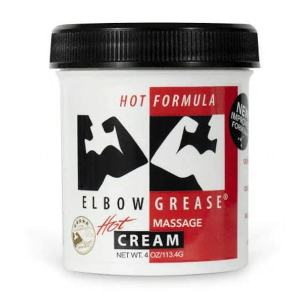 Elbow Grease Hot Cream Lube | Warming Oil Lubricant for Men — image 2 of 4