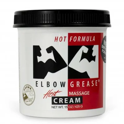 Elbow Grease Hot Cream Lube Warming Oil Lubricant for Men
